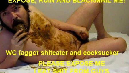 Coprophagia sexual Shiteater Faggot