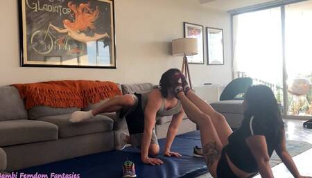 Kimchi's Smelly Feet Training - wmv