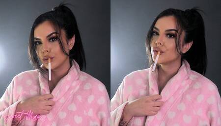 Post-shower smoke ~ Sweet Maria