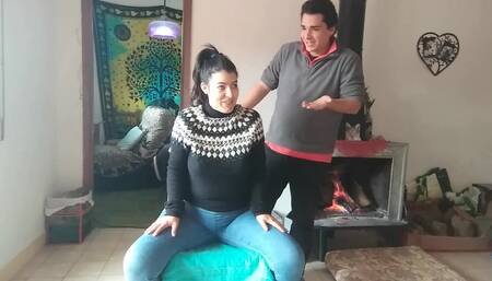 Stepsis is bored and she want fuck stepbro