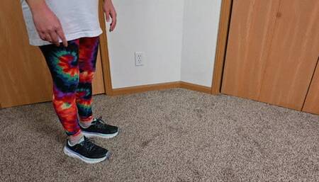 Dylan tramples me wearing shoes (720)