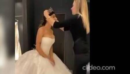 Mia Khalifa Wedding Dress