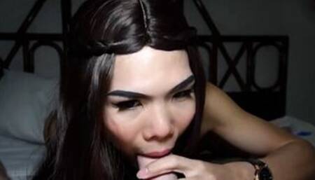 The best holiday with horny Thai shemale