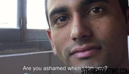 Straight Latino guy barebacked and facialized for money