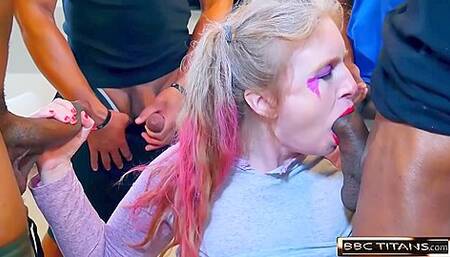 Christie Wett - Interracial Milf Gangbang : Part 5