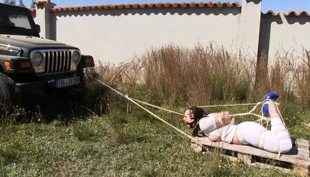 The Spain Files - Katarina Blade - Cruel Hogtie Transport for a sexy Prisoner - Full Clip mp4 SD
