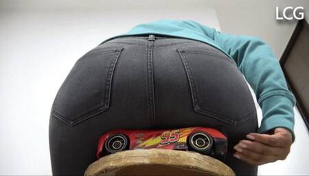 Guest Destroys Red Lightning McQueen