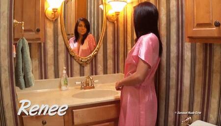 Renee14 Minute Nude Display & Ice Cube Tease