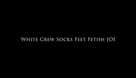White Crew Socks Feet Fetish JOI - Kylie Jacobsx - MP4 1080p HD