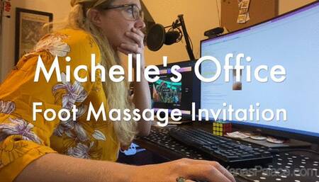 Michelle's Office Foot Massage Invitation
