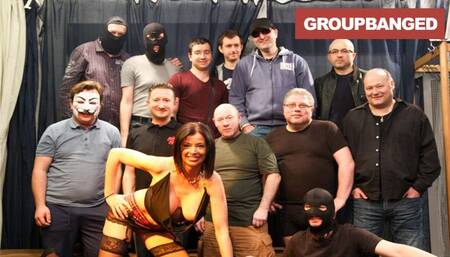 Group Banged featuring Dacada's doggystyle action