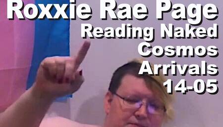 Roxxie Rae Page Reading Naked The Cosmos Arrivals 14-05