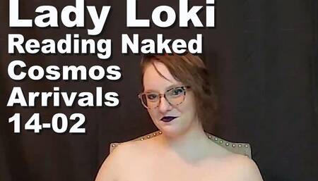 Lady Loki Reading Naked The Cosmos Arrivals 14-02
