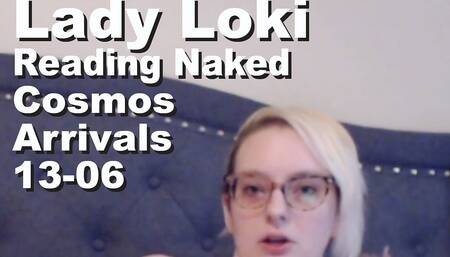 Lady Loki Reading Naked The Cosmos Arrivals 13-06
