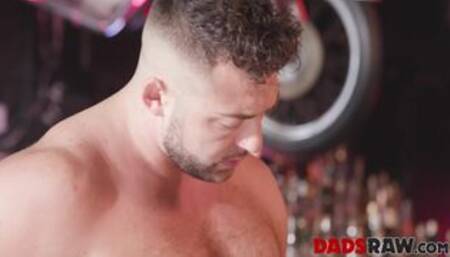 Asian gay Luke Truong receives cum in mouth from Lucca Mazzi