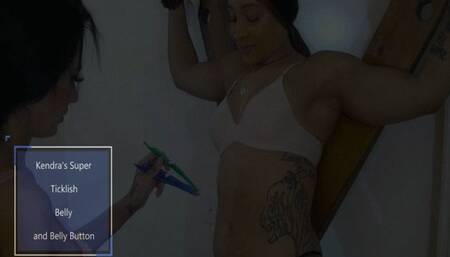 Kendra's Super Ticklish Belly & Belly Button (Small)