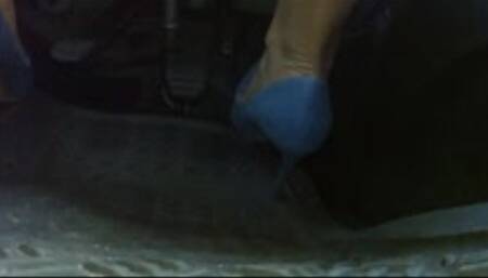 Mrs M drives hard and fast!