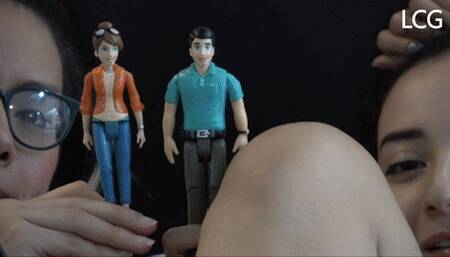 Bella And Liz Horny Playing With Couple