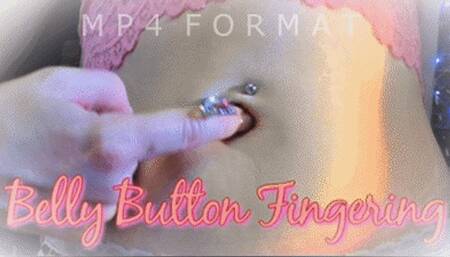 Heart Dangle Belly Button Fingering (HD) MP4