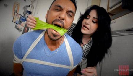 Castro Covington Inept Plumber Strung Up & Gagged HD 1080p MP4