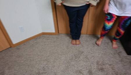 Stomped on by two pairs of feet (1080)