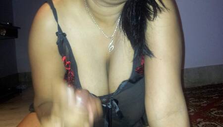 Riya horny milf pleases big cock