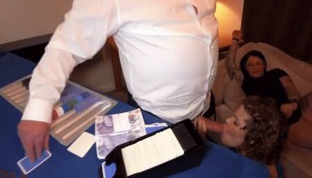 Blackjack Blowjobs to Sofa Orgy