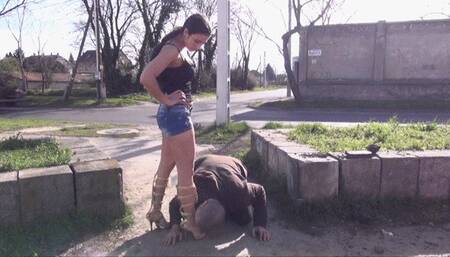 WISHLIST HIGH KNEE SANDALS - FULL CLIP (SOLO AND WITH SLAVE) REMASTERED