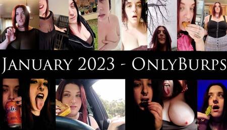 January 2023 - OnlyBurps Compilation