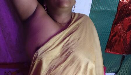 Hot sexy lady opens her bra hook, does boobs massage, also does pussy fingering.