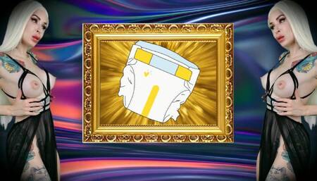 The diaper is plate - PEE edition