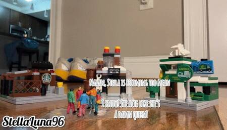 Big Boss Stella Hunts For Tiny Employees