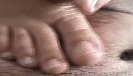 TWO CUMSHOTS SANDALJOB - HD