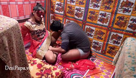 Loving intense sex between Indian husband and horny desi wife