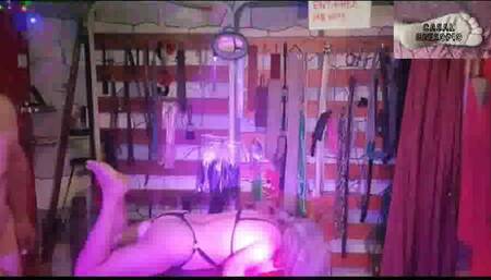 Slave with artificial ass