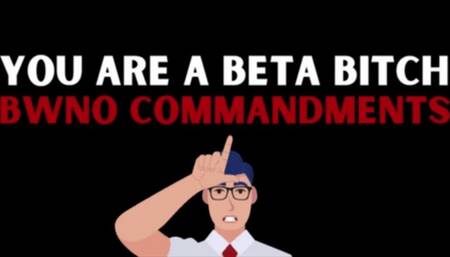 You Are a Beta Bitch: BWNO Commandments - A Gooning audio featuring: mindfuck, BNWO, black new world order, ebony female domination, humiliation, laughing, and femdom POV - 1080 MP4