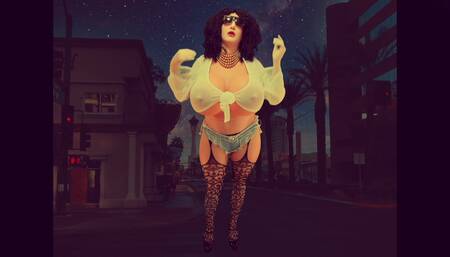 X Cup Sheer White Halter Top