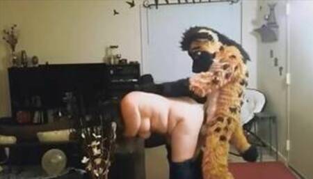 BBW Gets Fucked By Furry