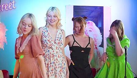 Karaoke Night (2022) Nika Murr, Nika Nut, Kami Yammy, Karolina Geiman, Lesya Milk, Sara Bork, Eva Barbie, Jolie Butt [telegram : Smdevilshares] P1