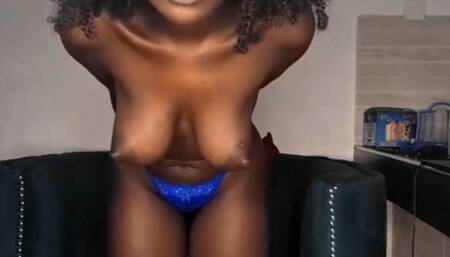 Freaky_254 - stunning new black CB model - perfect body