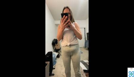 Lana Drambis - Shaking her ass at Air-BNB