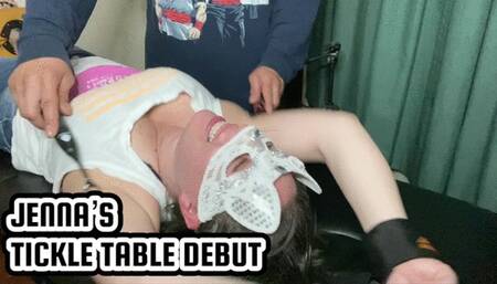 JENNA’S TICKLE TABLE DEBUT