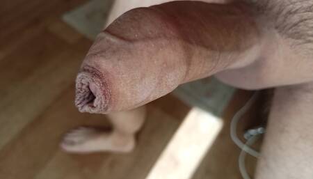 Monster skin and cum masturbation!!!!