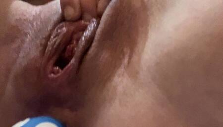 Cumshot with Chinese balls thinking about my husband's friend's cock