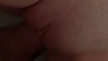I shoot my juice on her boobs