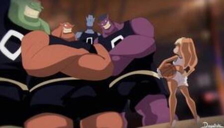 Space Jam - Lola Bunny Hentai Gets The Monster Mash