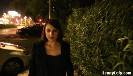 Street Blowjob with a hot Milf !