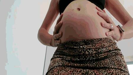 Bonnie's pregnant belly AVI(1920*1080)HD