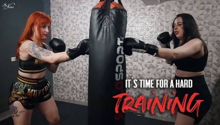 Nara and Mel Fire trains to beat up loser slaves (1080 EN-sub)