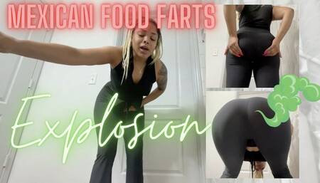 Mexican Food Farts Explosion